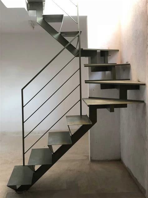 como fabricar una escalera de metal|diseño escaleras concreto.